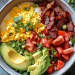 Creamy Veggie & Bacon Protein Bowl
